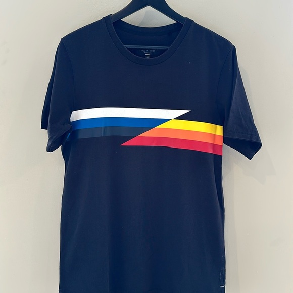Vintage, black Rag & Bone t-shirt - Picture 1 of 4